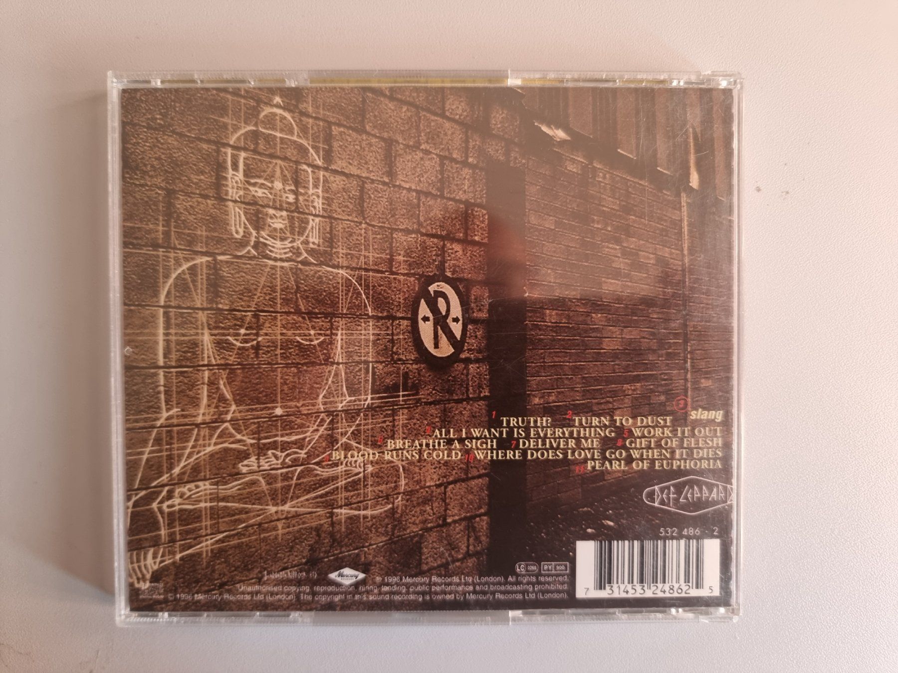 CD: CD Def Leppard – Slang – Usato da Schaffhausen venduto da Kellerrassel 1