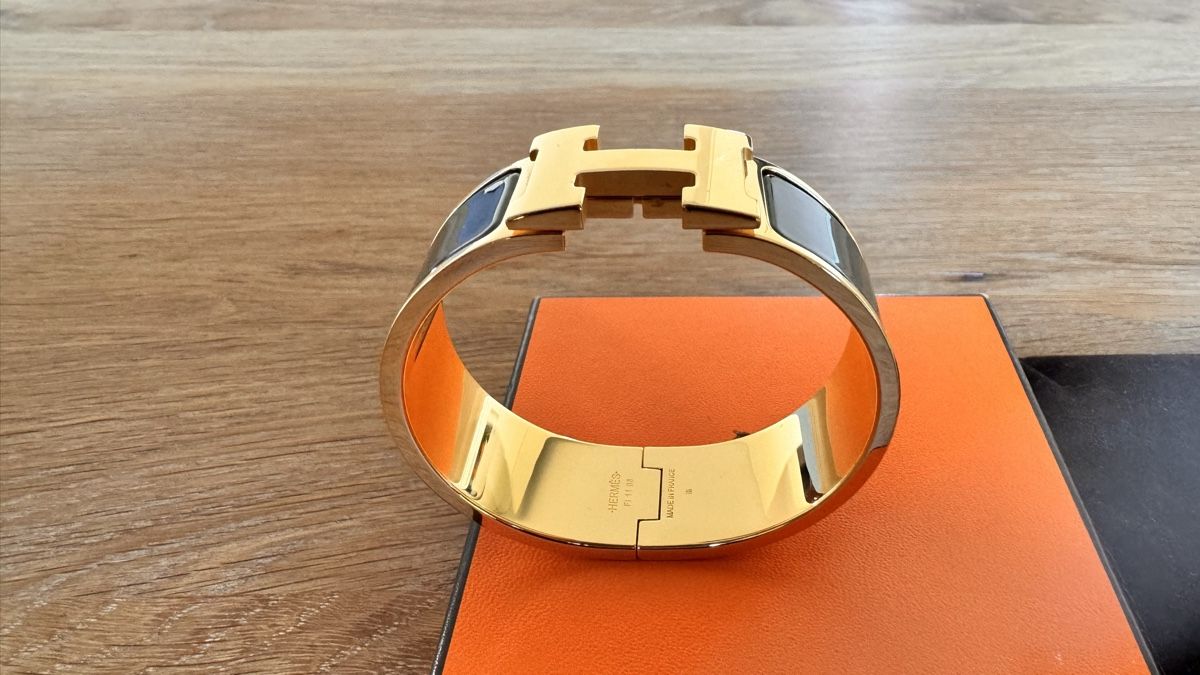 Hermès Bracciali & Braccialetti: Hermès Armreif Clic Clac H grosse Version, neu – Nuovo (secondo la descrizione) da Bubikon venduto da Mtr1608 4