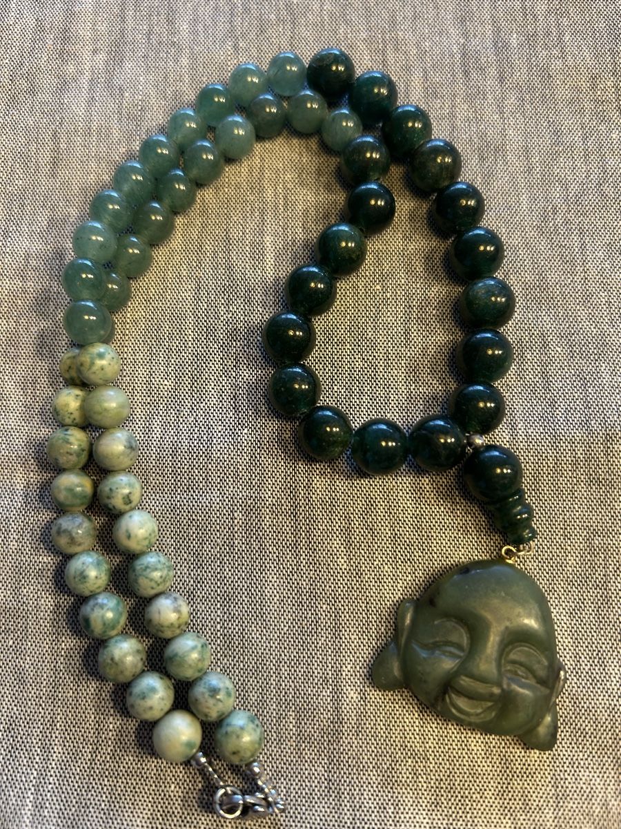 Catenine: Kette Buddha Echte Steine – Usato da Oftringen venduto da Odessa65