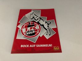 Panini Sammelalbum 1. FC Köln – leer und unbenutzt. Selten
