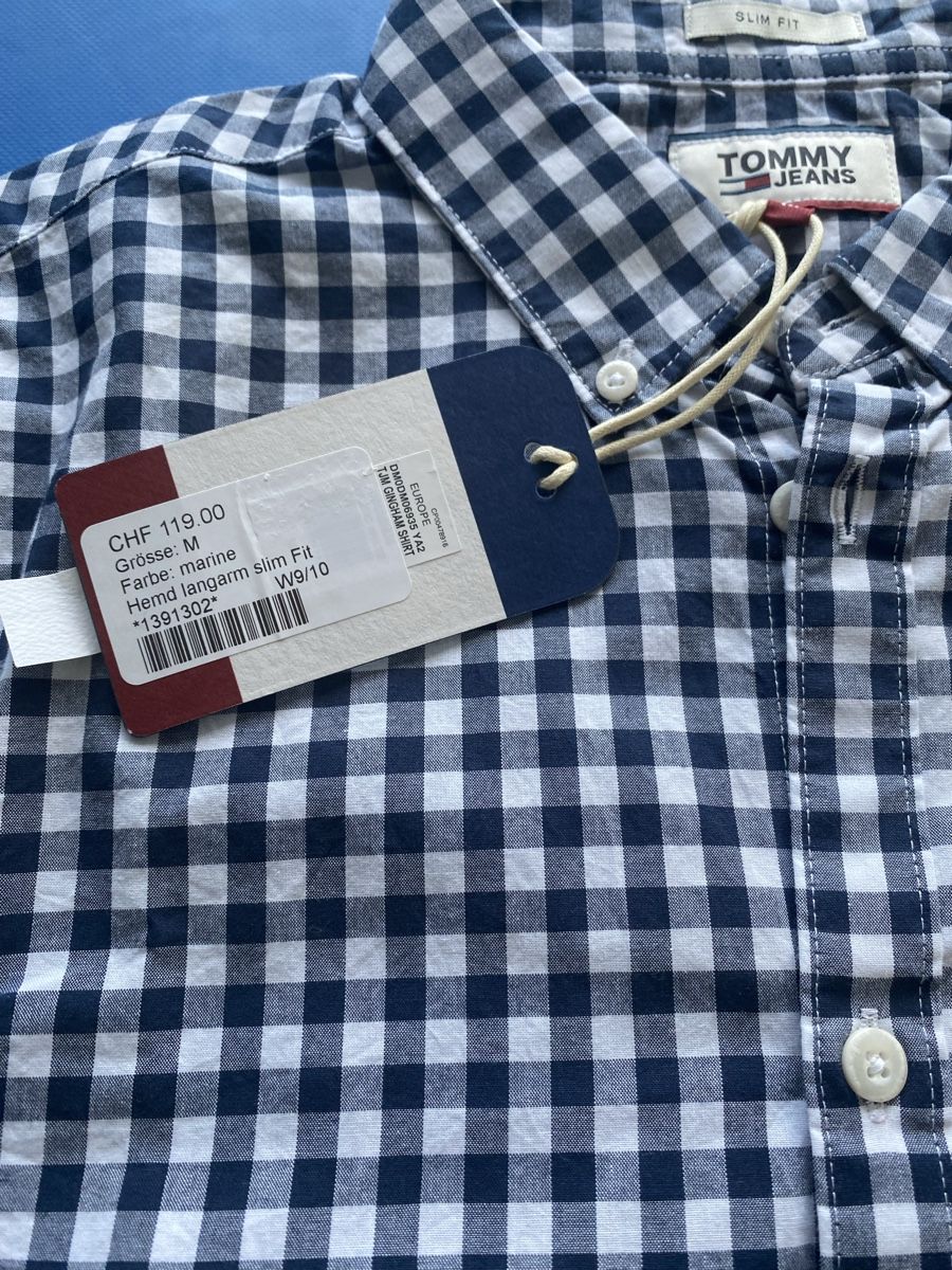 Tommy Hilfiger Camicie: Tommy Hilfiger Herren Hemd Gr.M – Nuovo (secondo la descrizione) da Emmen venduto da H.Bettina 1