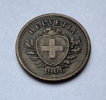 1906 1 Rappen vz+