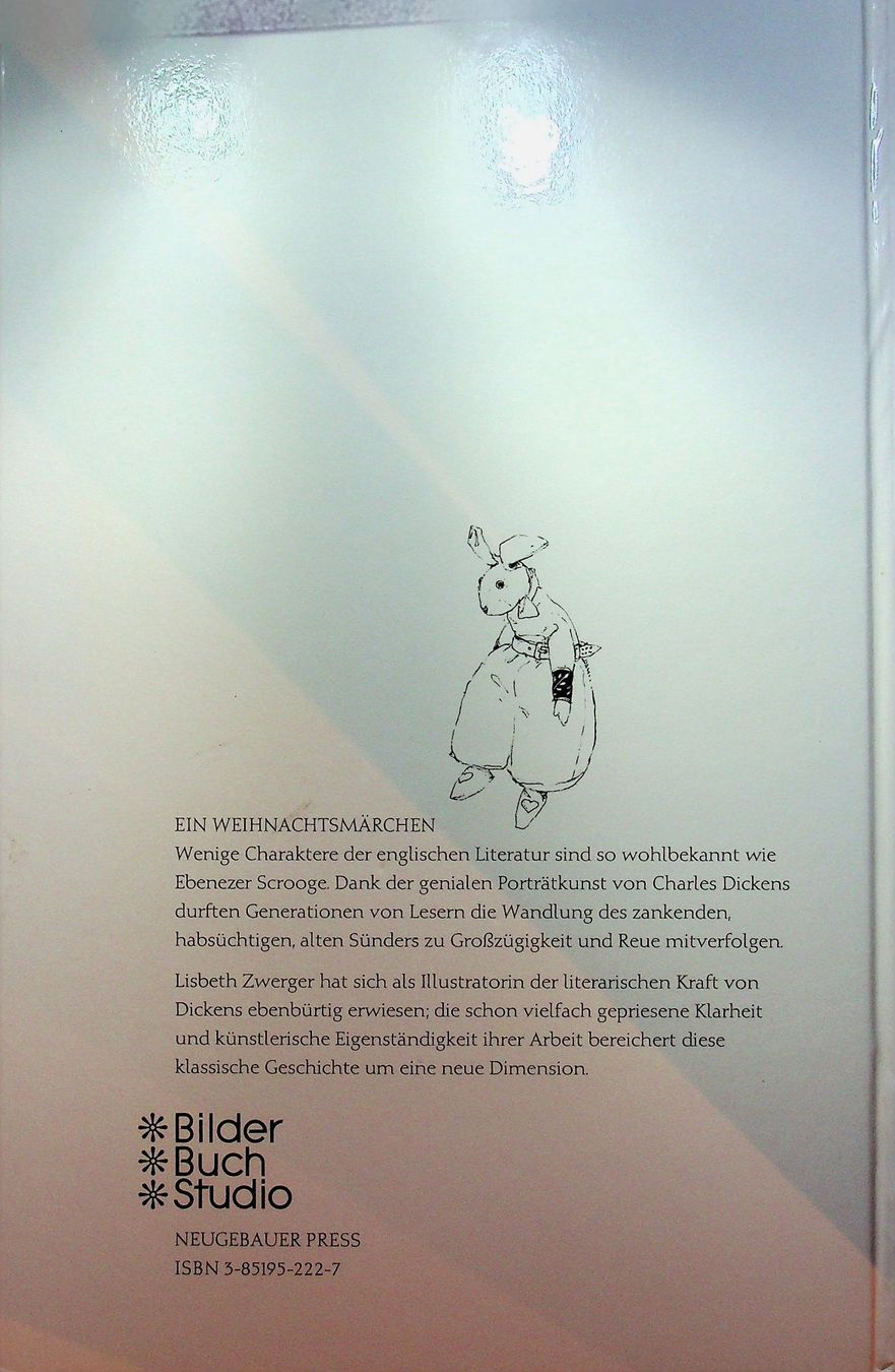 Bücher: Charles Dickens /Lisbeth Zwerger Ein Weihnachtsmärchen – Gebraucht aus Reitnau von Zaomir 1