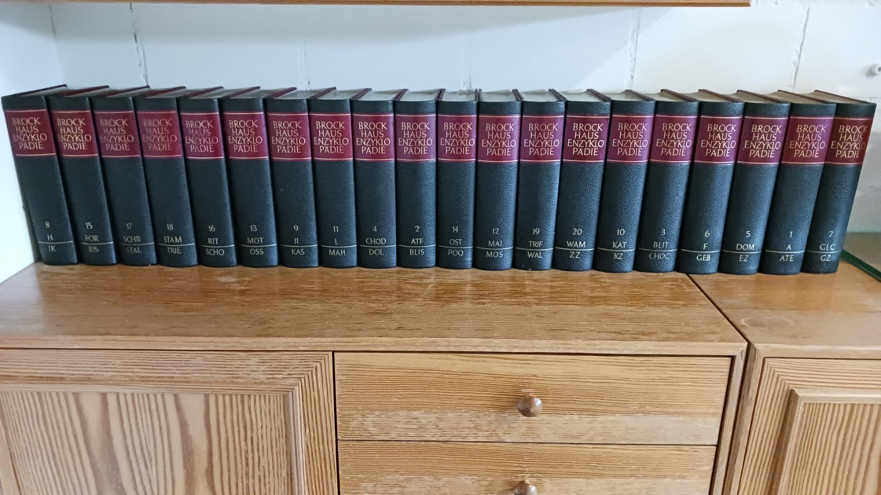 Libri: Enzyklopädie Brockhaus – Usato da Knonau venduto da Che01
