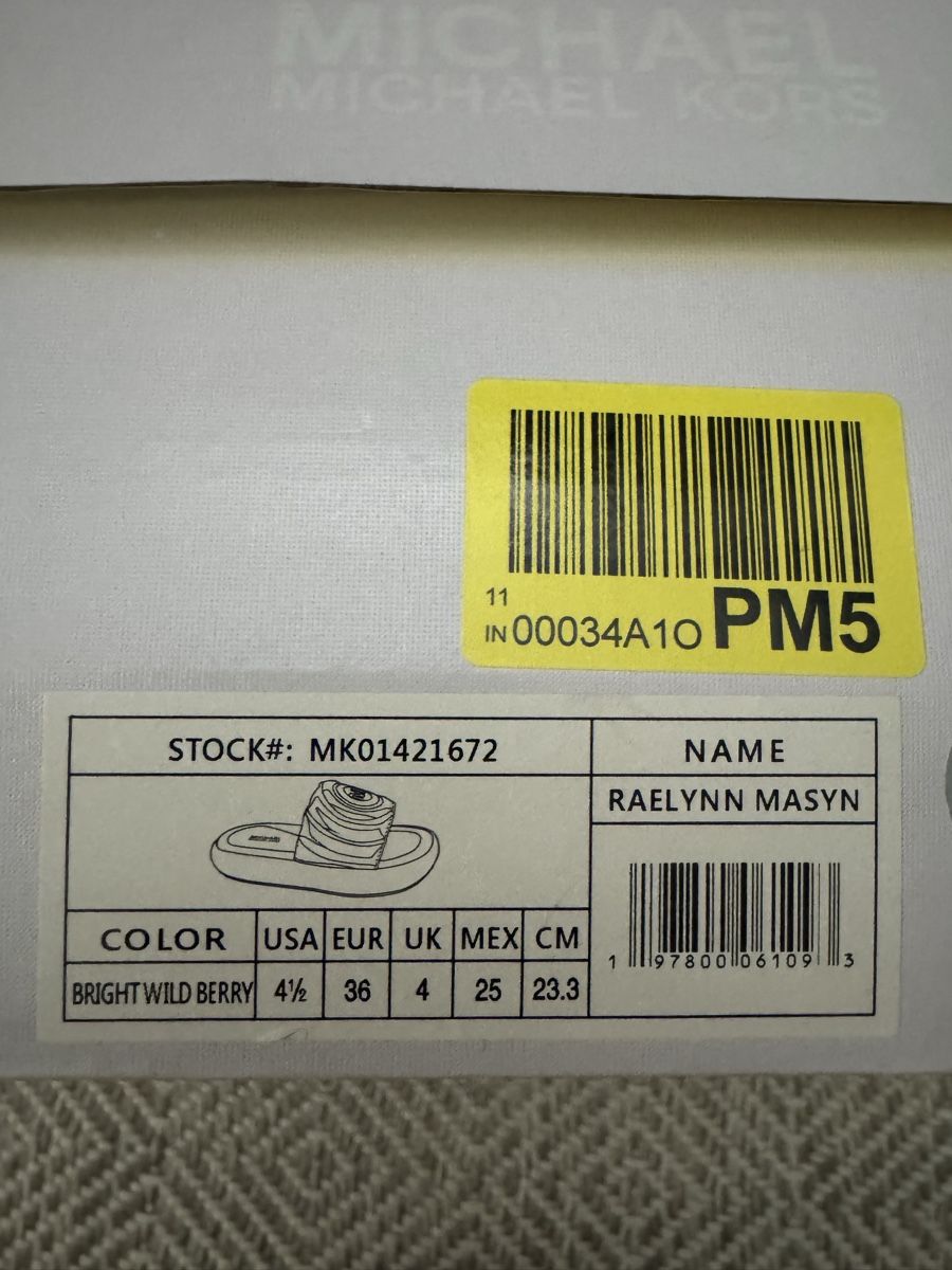 Michael Kors Herrenschuhe: Ciabatta Michael Kors MK – Neu und originalverpackt aus Corteglia von Doubleu-09 3