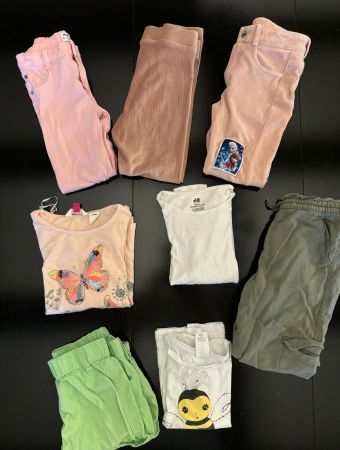 Kleiderpaket Mädchen 8-teilig Gr. 110