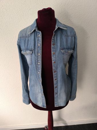 Jeanshemd Damen blau Grösse 36 guter Zustand