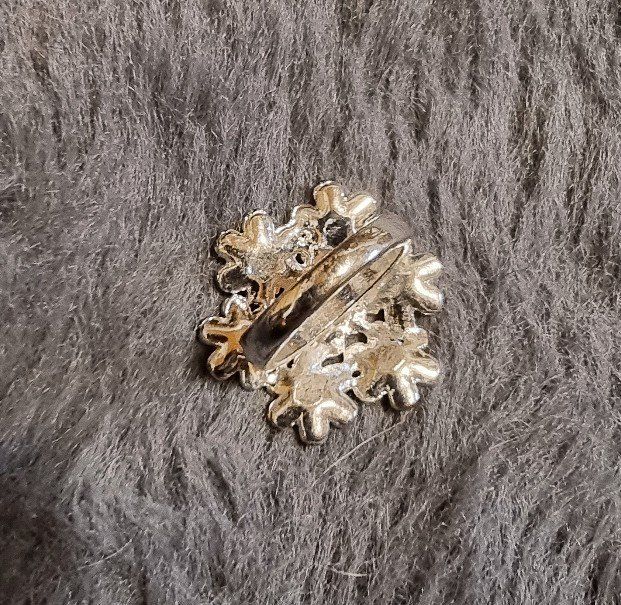 Anelli: Modeschmuck Fingerring Blumen – Usato da Eschlikon TG venduto da Spitzmuus 2