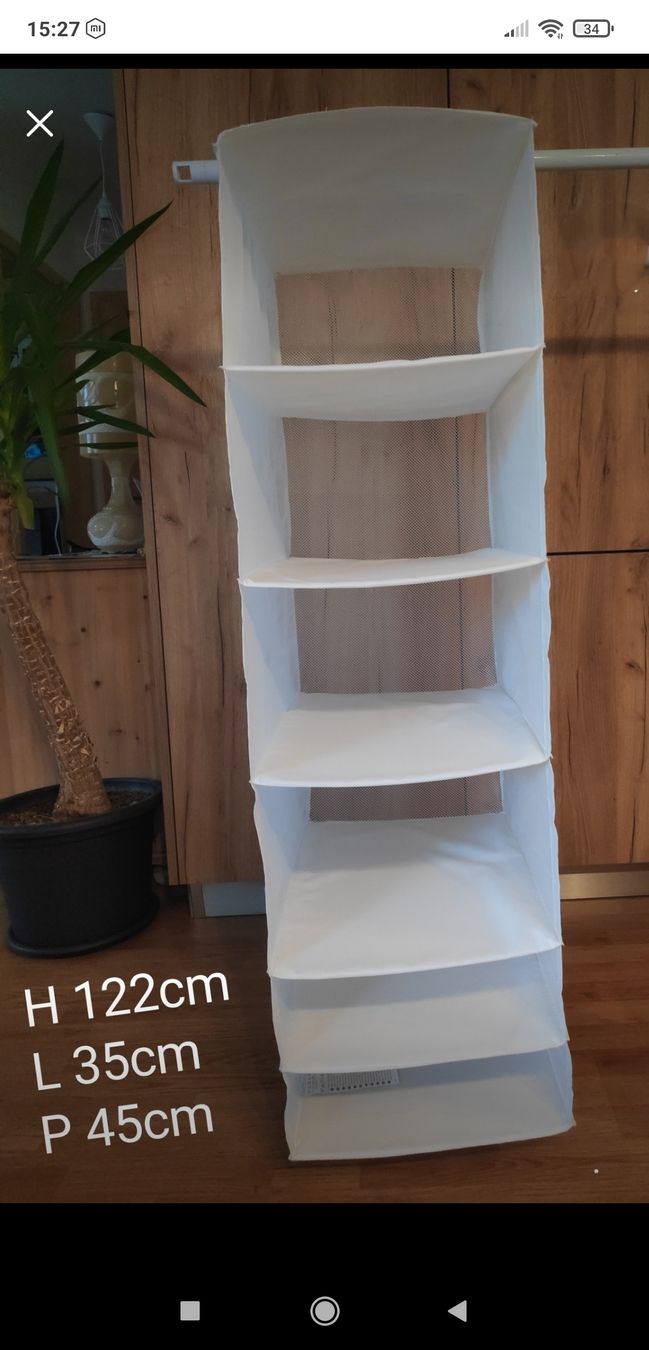 Ikea Scaffali: rangement à suspendre pour armoire – Usato da Couvet venduto da fat_kyl7