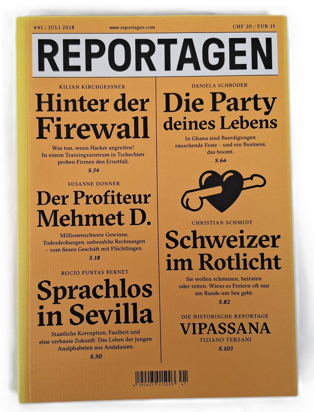 Zeitschriften & Magazine: REPORTAGEN NR. 41 Juli 2018 – Gebraucht aus Wil SG von Restwert_Wil