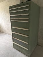alter LISTA Werkzeug Metall Schrank