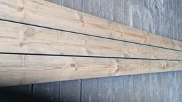 Terassen Boden aus holz  wiederverwendbar
