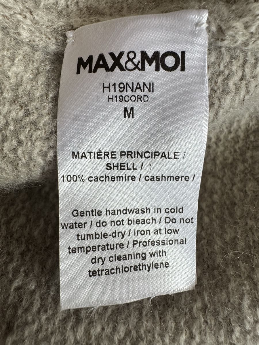 Max & Moi Maglioni & Felpe: Pull Max & Moi Paris 100% cachemire beige strass taille M – Nuovo (secondo la descrizione) da Morges venduto da sandy069 6