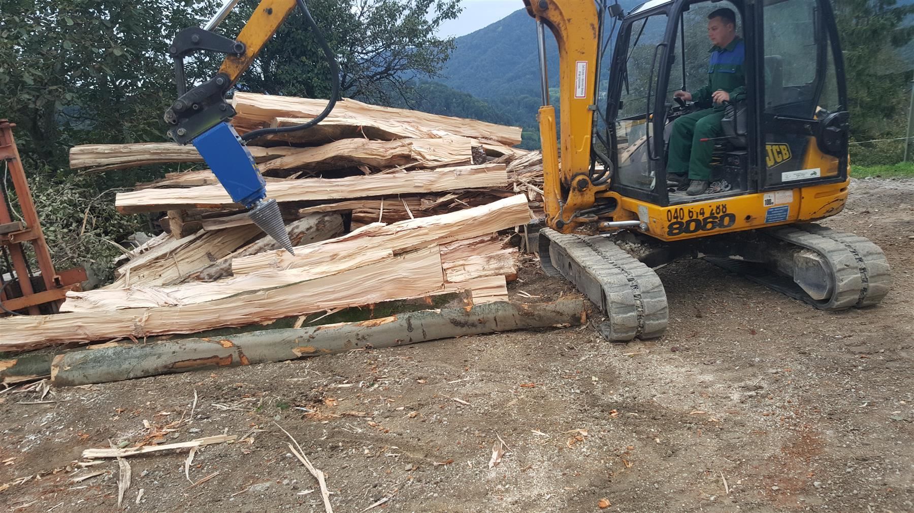 Holzspalter & Zubehör: Kegelspalter Holzspalter Bagger 1.100ccm – Neu und originalverpackt aus Les Ponts-de-Martel von SpalterRobert 4