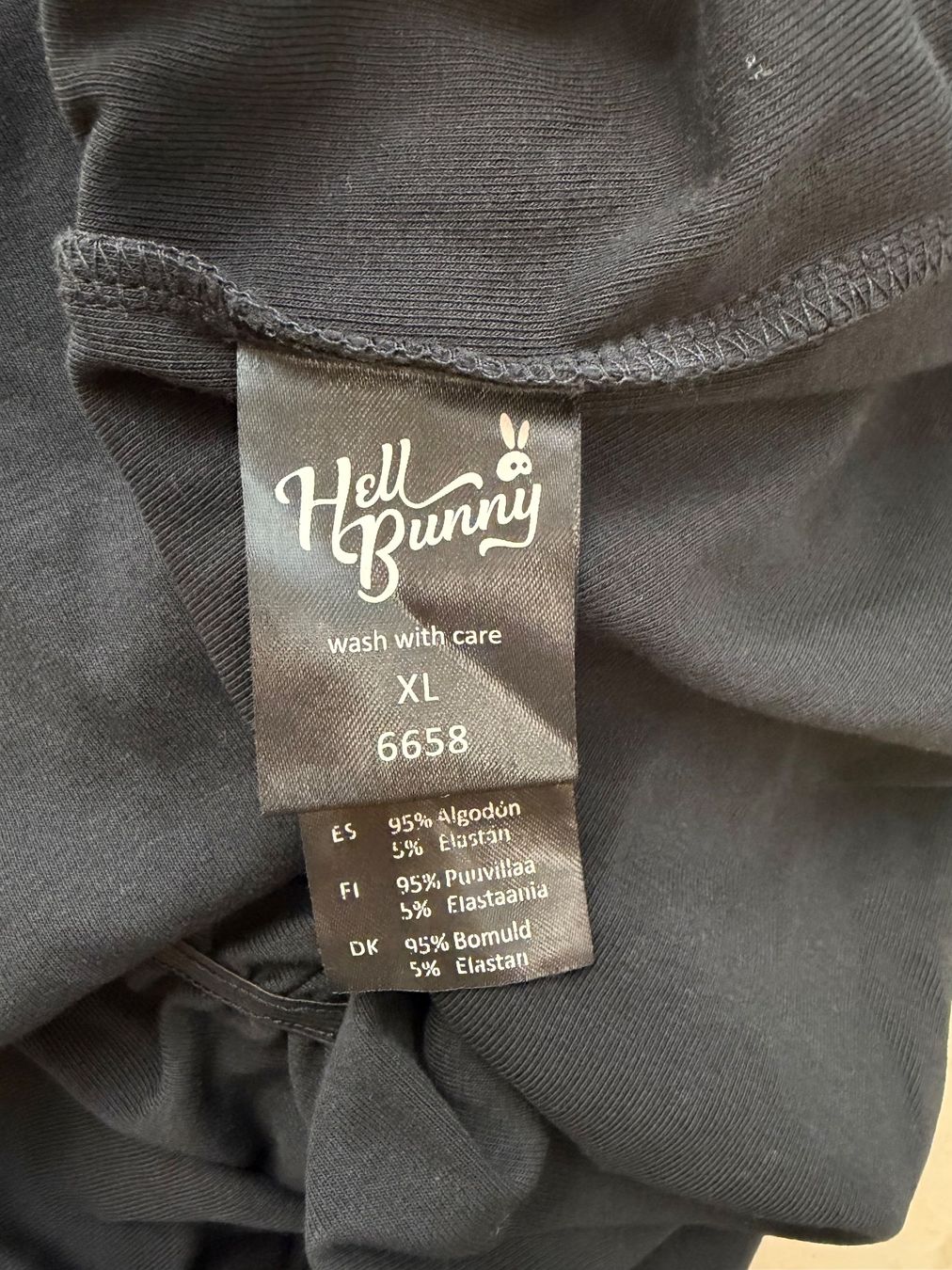 Top: Schwarzes Vintage-Top von Hell Bunny - Gr. XL – Usato da Verscio venduto da PariniIM 4