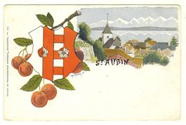Ancienne CPA: St.Aubin NEUCHÂTEL