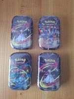 4x Mini Tin Mega Evolution series, seald, englisch