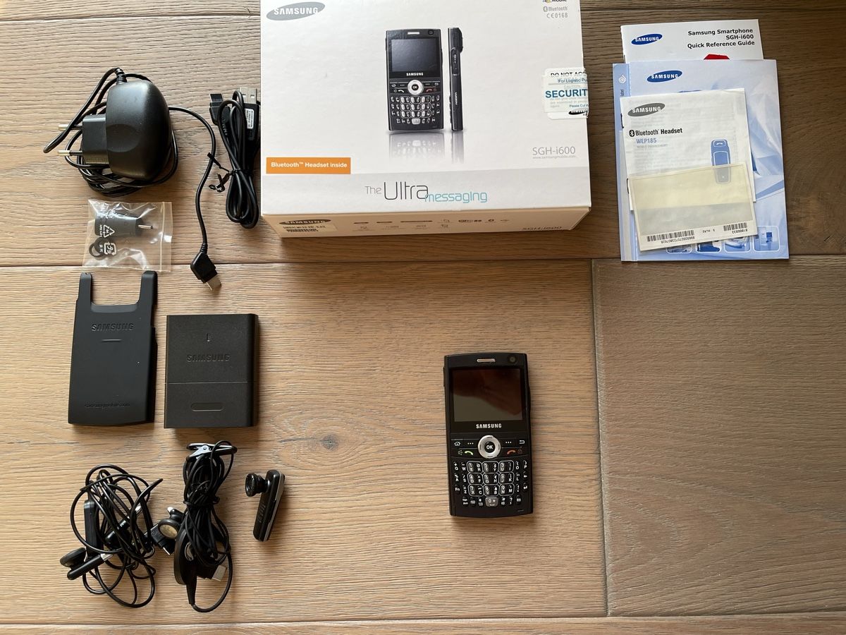 Samsung Handys / Smartphones: Samsung SGH-i600 Handy mit Zubehör – Gebraucht aus Richterswil von giacometti222 3