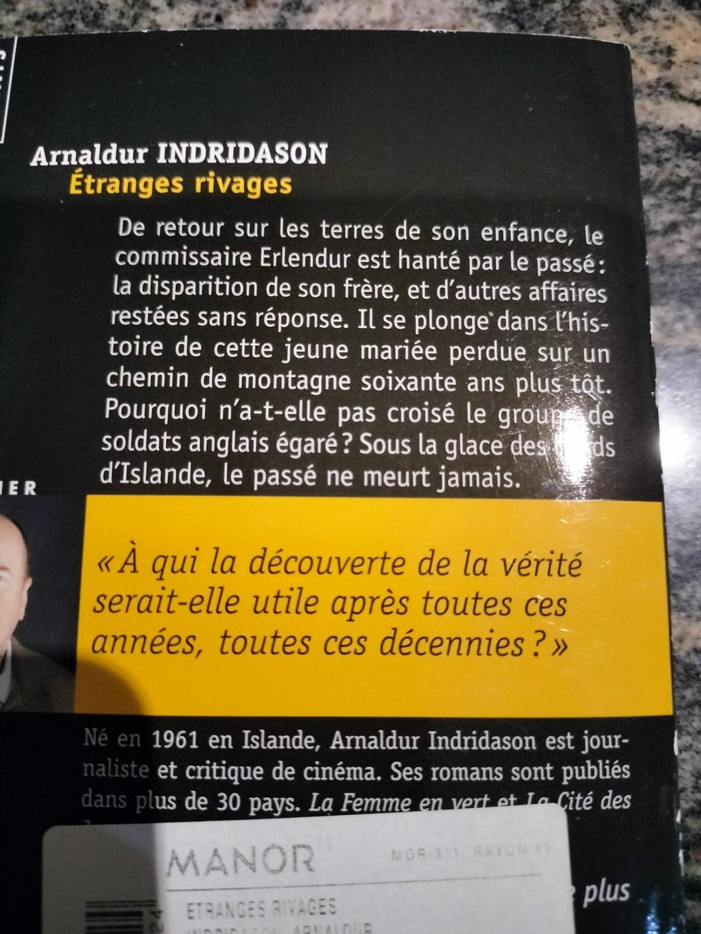 Livres: Étranges rivages Arnaldur Indridason – D'occasion à Cortaillod par rozinna 1