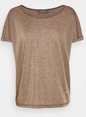 Stylisches metalic Gold T-Shirt von Mos Mosh, Gr.M