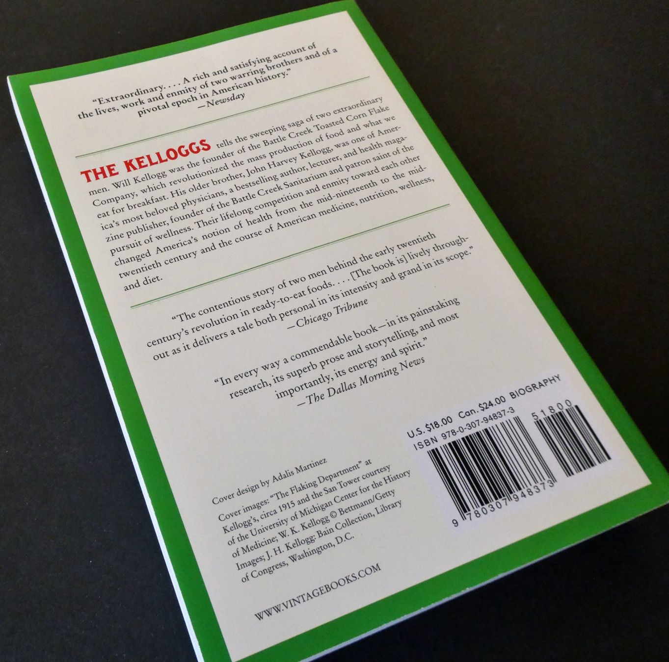Libri: Howard Markel: The Kelloggs – Usato da Zollikofen venduto da Hci 3