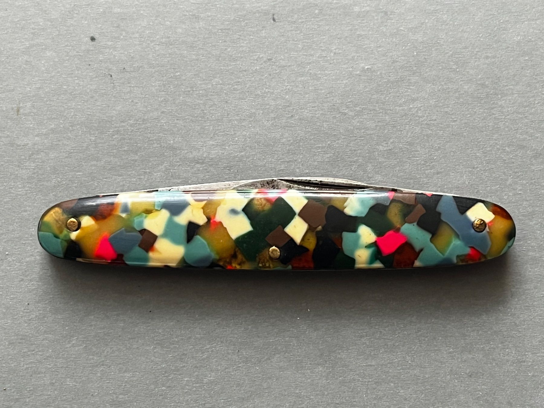 Coltelli tascabile: Vingtage Sackmesser 77 mm foreign – Usato da Zürich venduto da FV.vintage 6