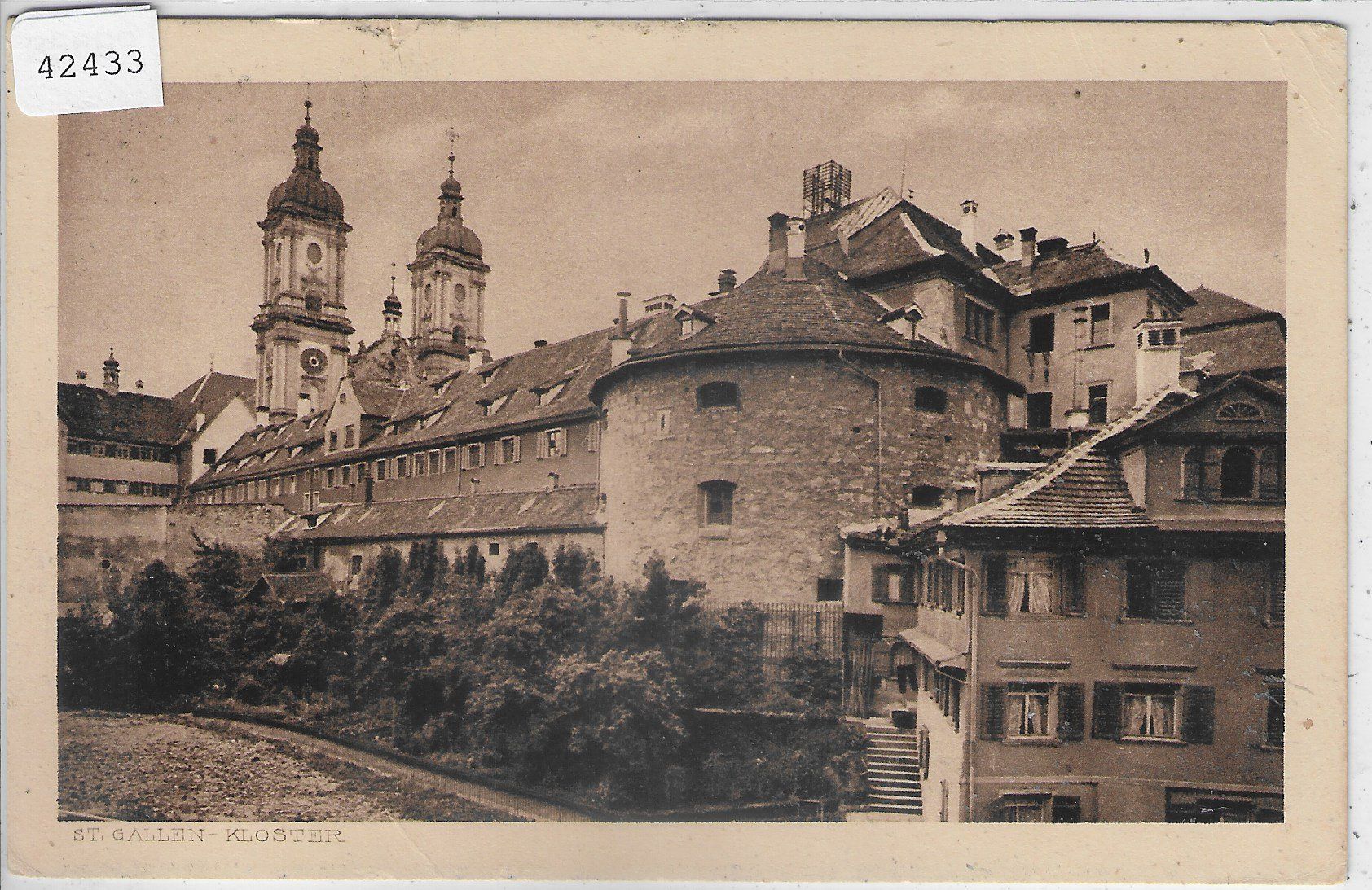 Cartes postales: St. Gallen - Kloster – D'occasion à Ettingen par Kartenplanet