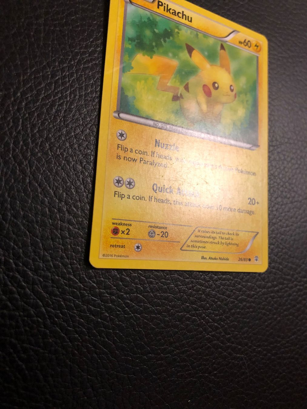Pokémon Carte collezionabili: 2016 Generations 20th anniversary Pikachu 26/83 Ab 1 – Usato da Paradiso venduto da Pkmn10 1