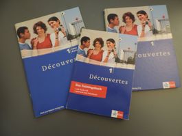 Découvertes 1 : Schulbuch+ Trainigsbuch mit CD + Übungsheft