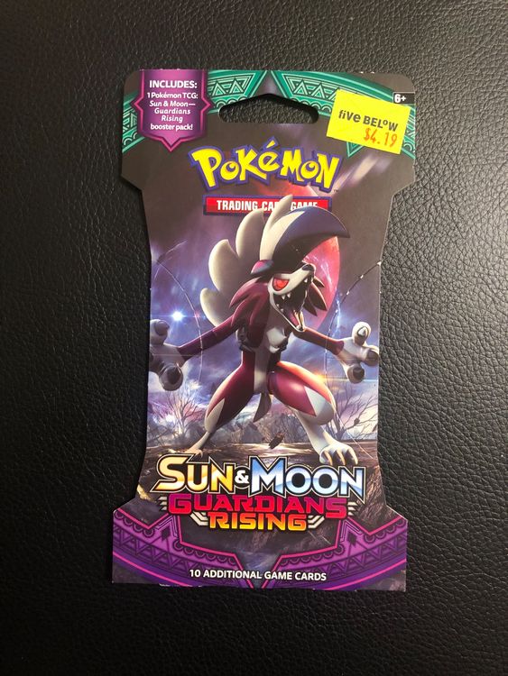 Sun&Moon Guardians Rising Blister Pack EMPTY/LEER NO CARDS! | Kaufen ...