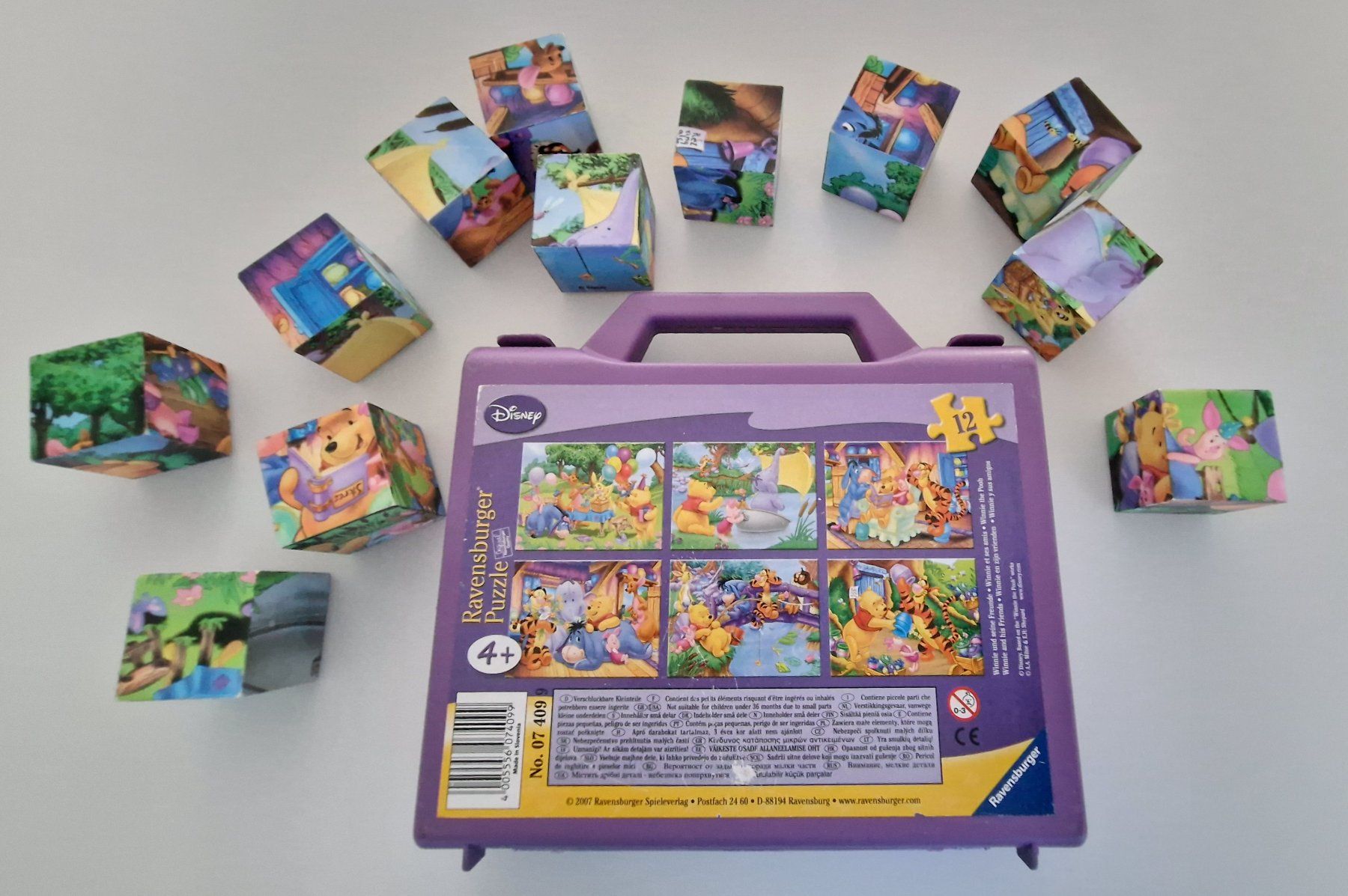 Ravensburger Puzzle: 3D Klötzli-Puzzle mit Köfferchen ab 4+ – Usato da Meggen venduto da Lunime