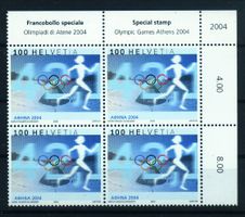 2004, Olympische Spiele Athen, Viererblöcke, Nr.1123 **