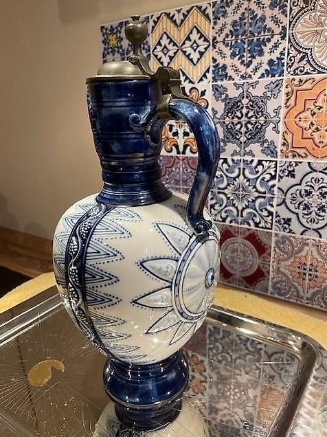 Caraffe: Brocca per vino storicista Bartmannstein XVI secolo – Usato da Lugano venduto da ale_6mdq 4