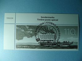 2023 200 Jahre Dampfschifffahrt ET Vollstempel Genf 1200