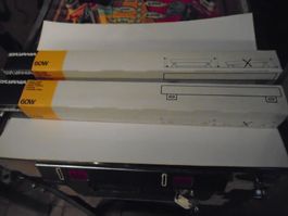 Linienlampe Opalin 60 Watt 2 Stück
