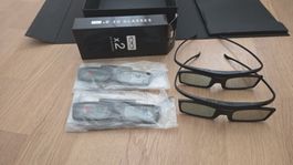 4x Original Samsung 3D Brillen (Active 3D Shutterbrillen)