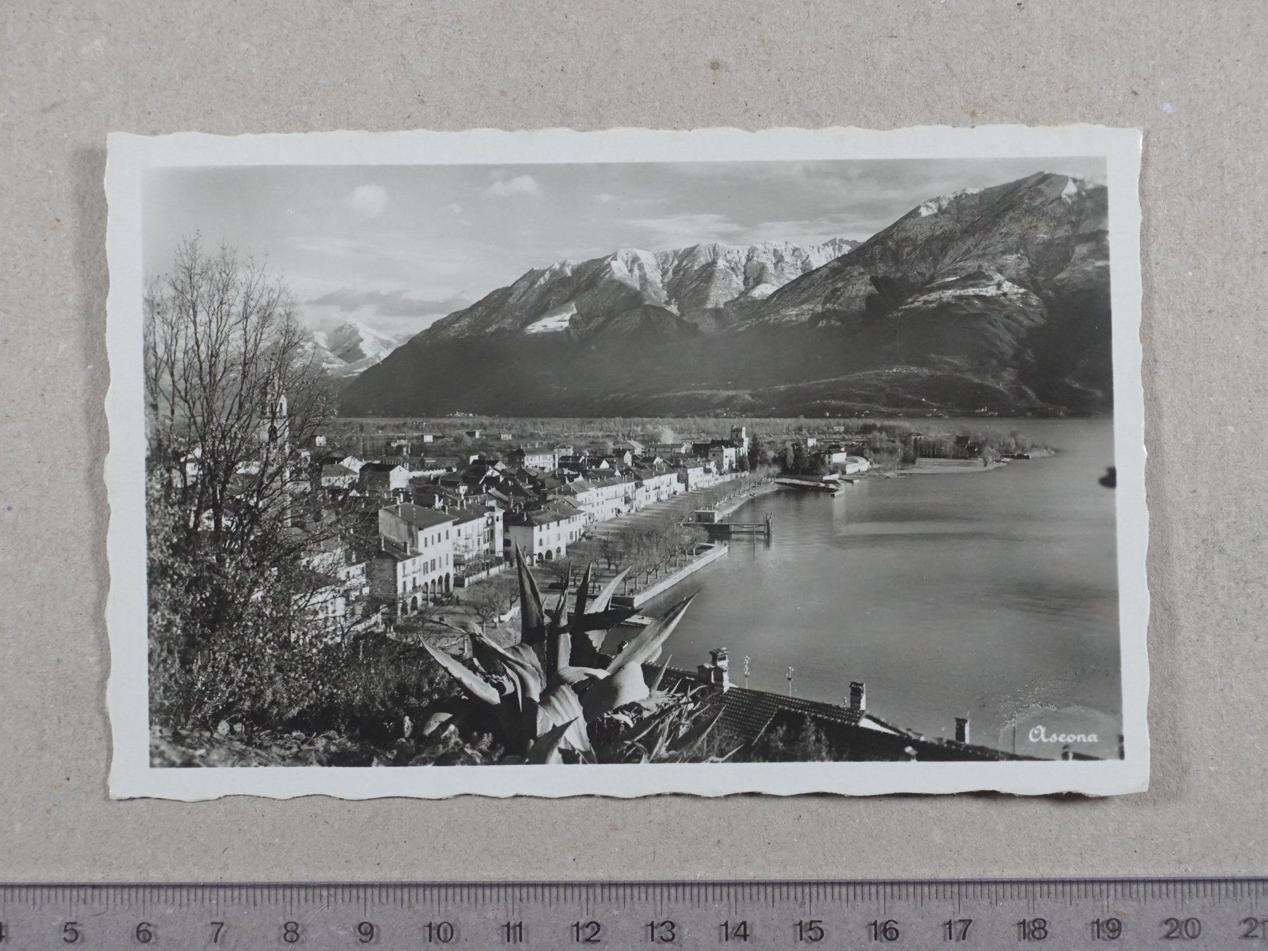 Ansichtskarten: Ascona, 1931 – Gebraucht aus Lenzburg von fh1