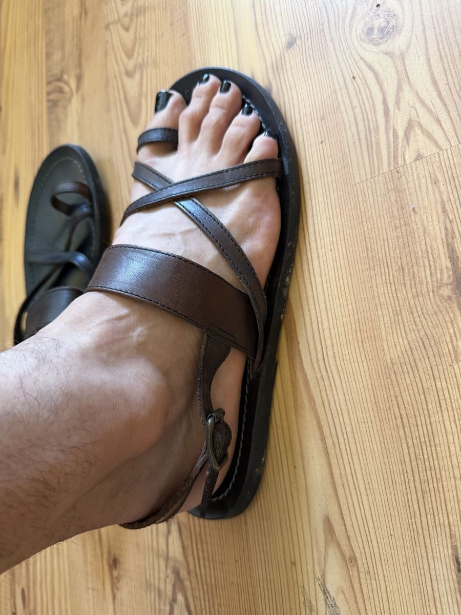 Navyboot Herrenschuhe: Navyboot Ledersandalen Gr. 42 – Gebraucht aus Lohn-Ammannsegg von -dovahkiin- 1