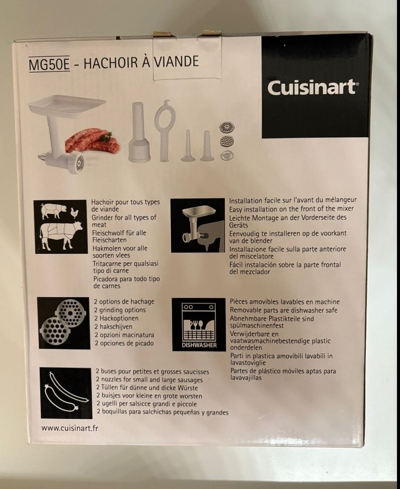 Cuisinart Elettrodomestici da cucina: Cuisinart MG50E Fleischwolf neu – Nuovo e nell'imballaggio originale da Roggwil TG venduto da con_j8gh 1