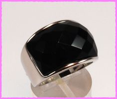 Wow, breiter Ring mit Zirkonia