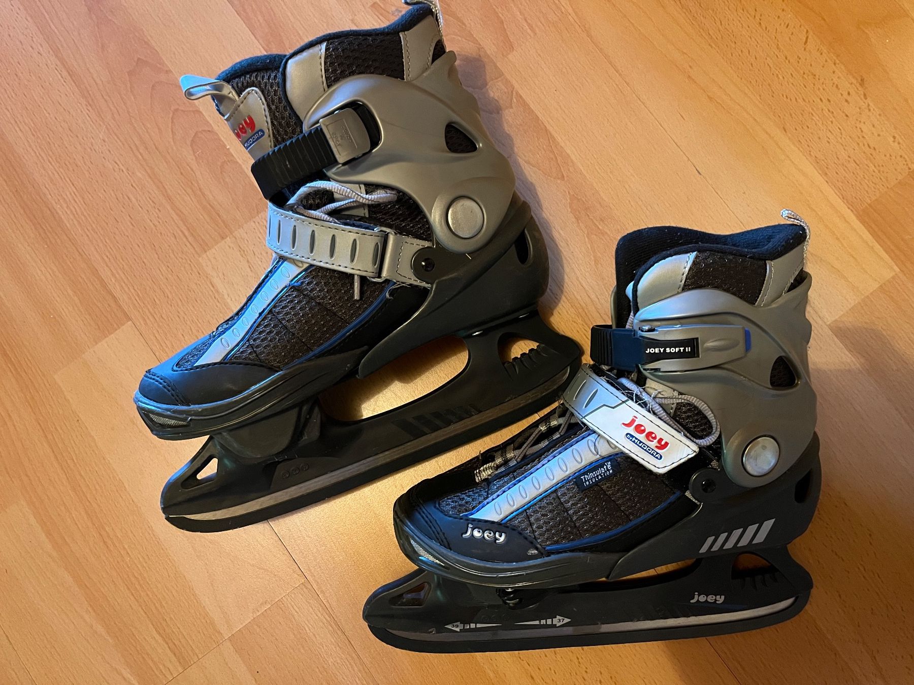 Pattini da ghiaccio: Schlittschuhe Eislauf Grösse 37-39 Joey Soft II – Usato da Wetzikon ZH venduto da papi1899