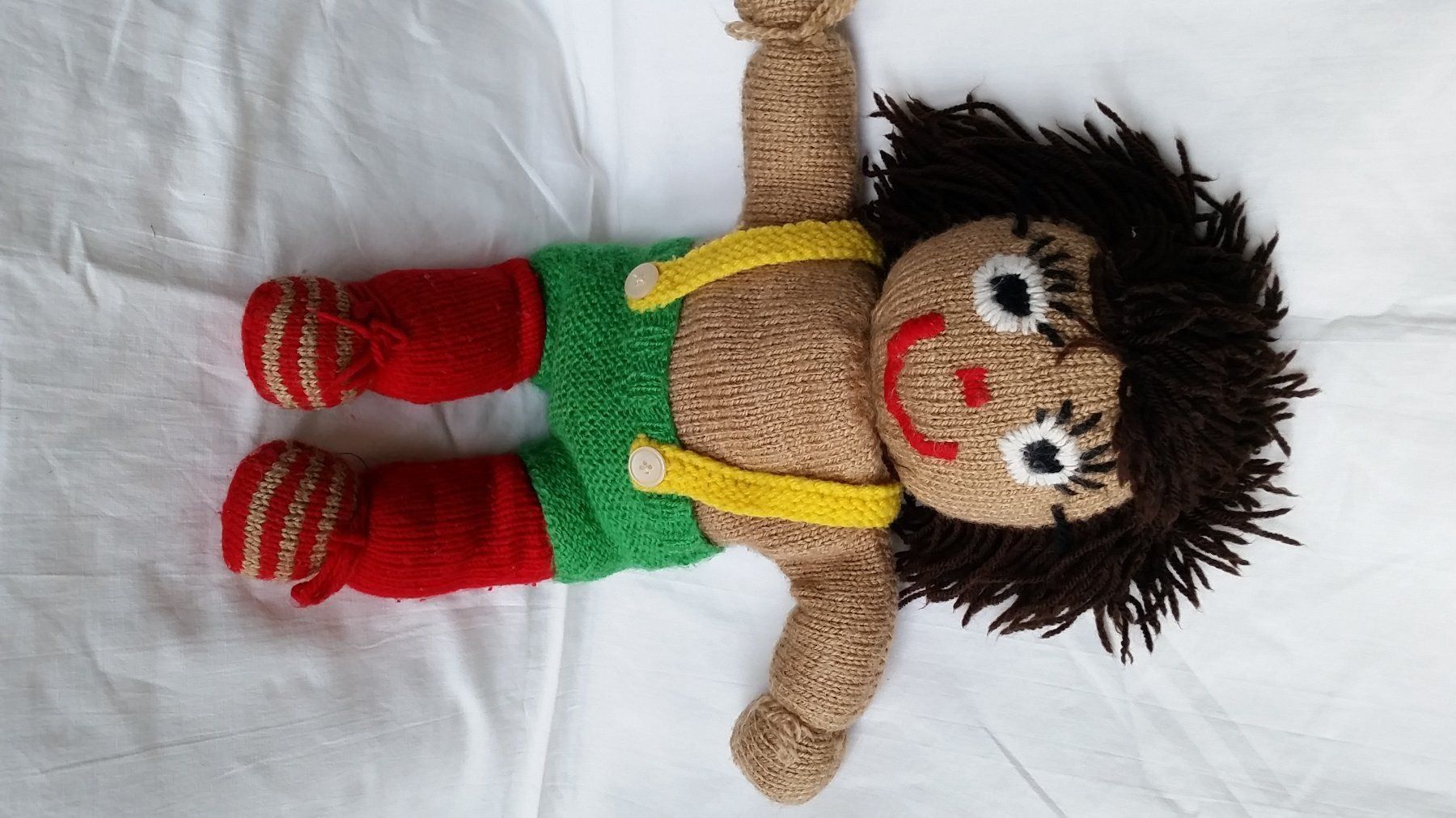 Bambole: Puppe hand-gestrickt, neuwertig – Usato da Herrliberg venduto da AlexandraBopp