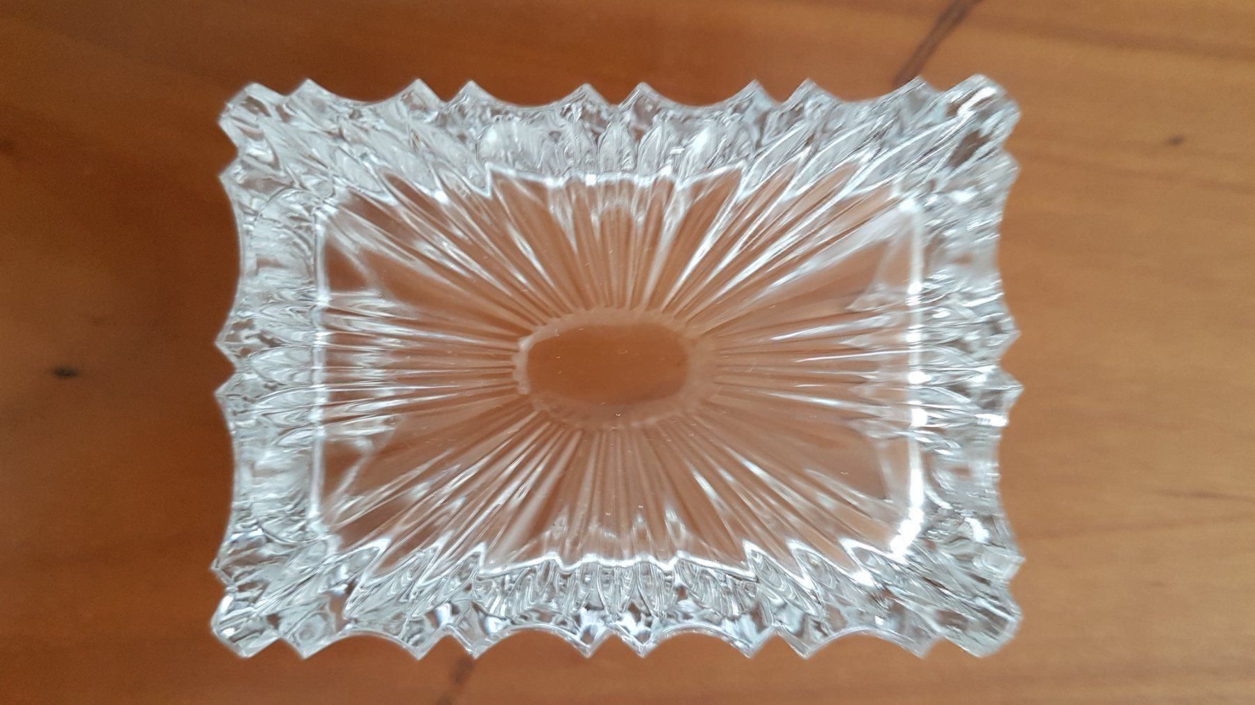Gläser: Glas-Deckeldosen + Unterteller alt 2 Stk – Gebraucht aus Buchrain von rom_r5bh 6