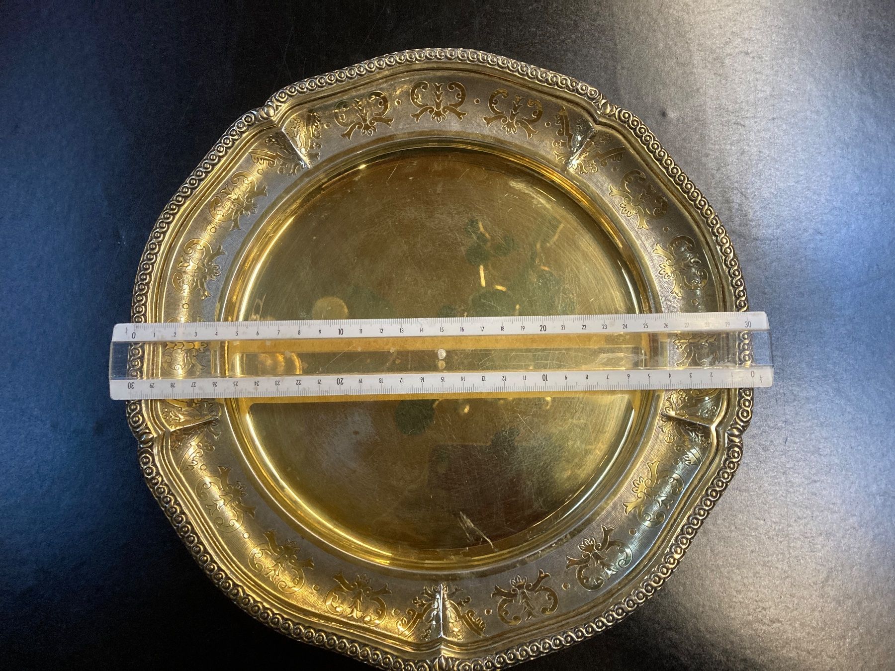 Plateaux: Runde Platte - Sterling 925 – D'occasion à zürich par papalapa 3