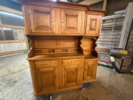 Küchenbuffet Holz massiv braun guter Zustand