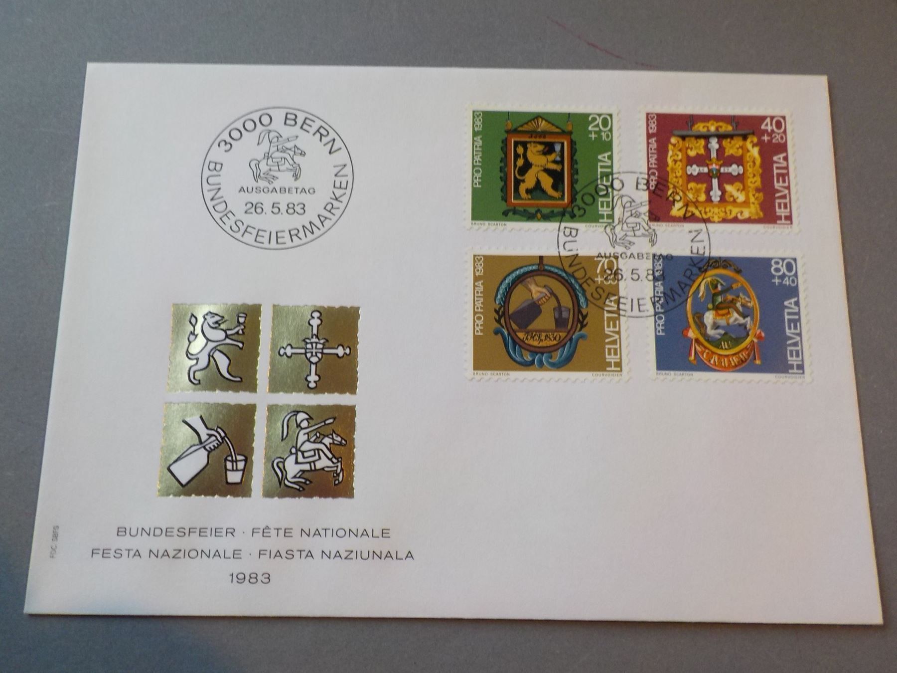Tutti i francobolli: 1983, FDC, Pro Patria, Serie – Nuovo (secondo la descrizione) da Muri b. Bern venduto da Ricardoverkauf