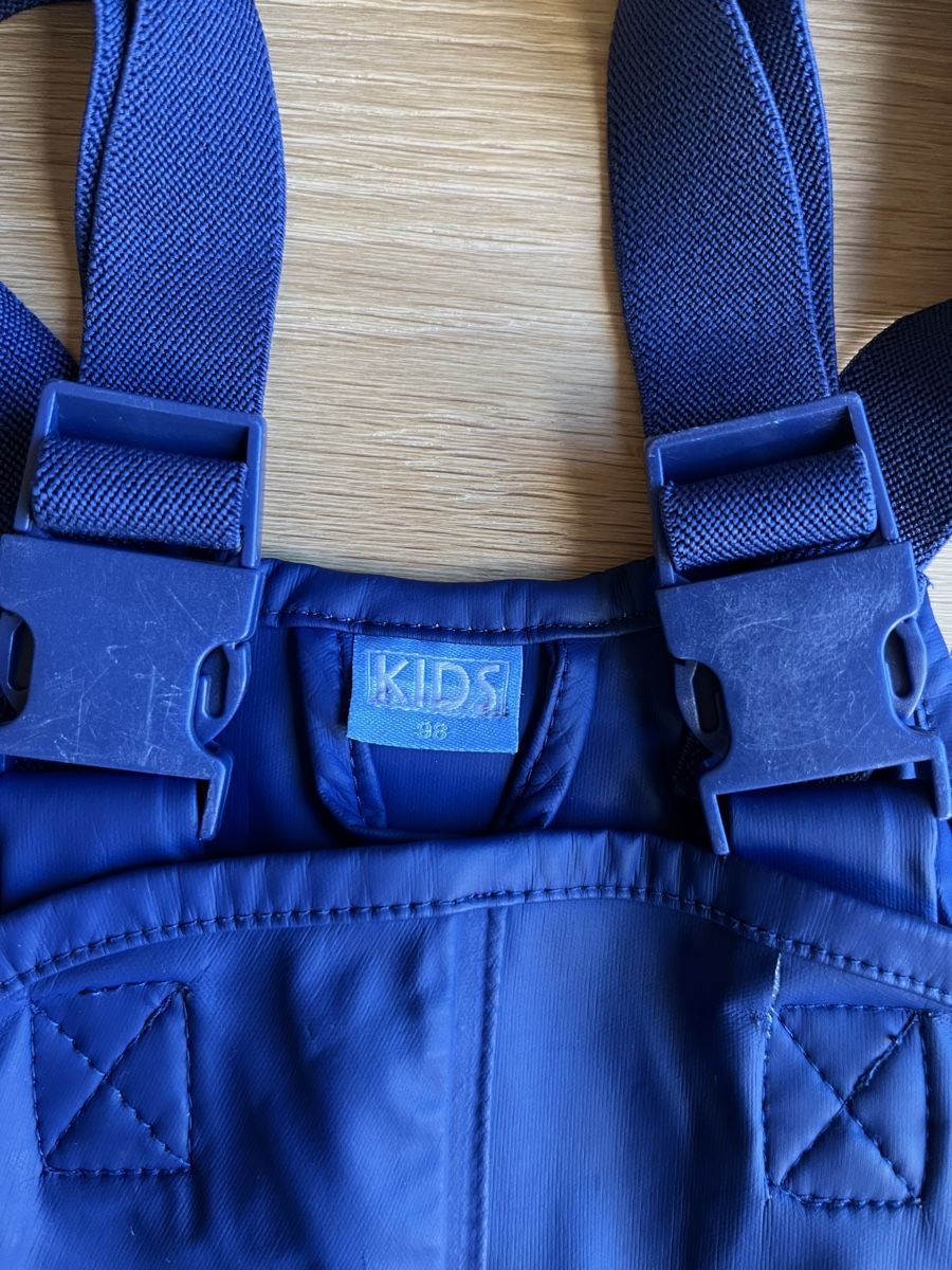 Hosen: Waterproof Dungarees Kids Size 98 Blue – Gebraucht aus Planken von R4gskL7 2