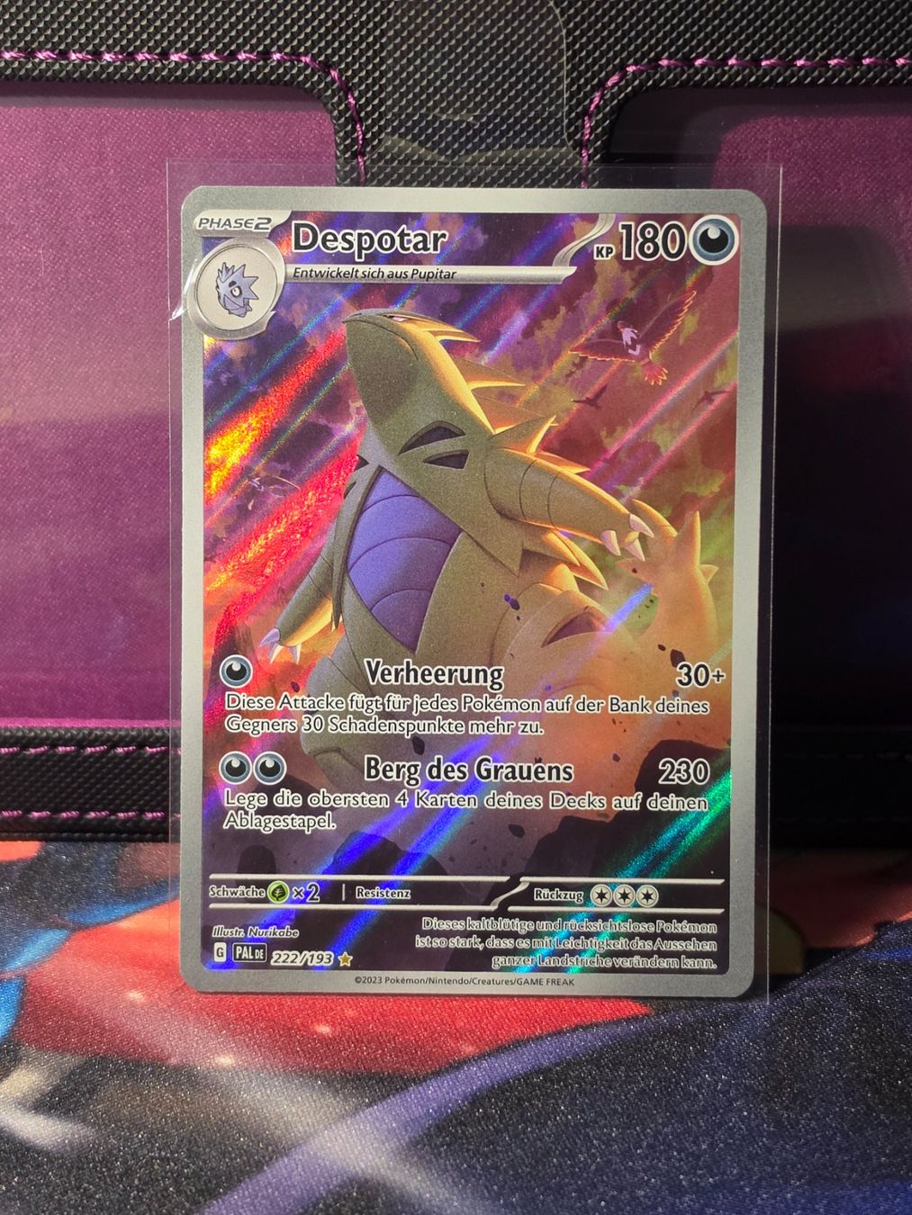 Pokémon Cartes à collectionner: Despotar 222 – D'occasion à Binningen par oscark77