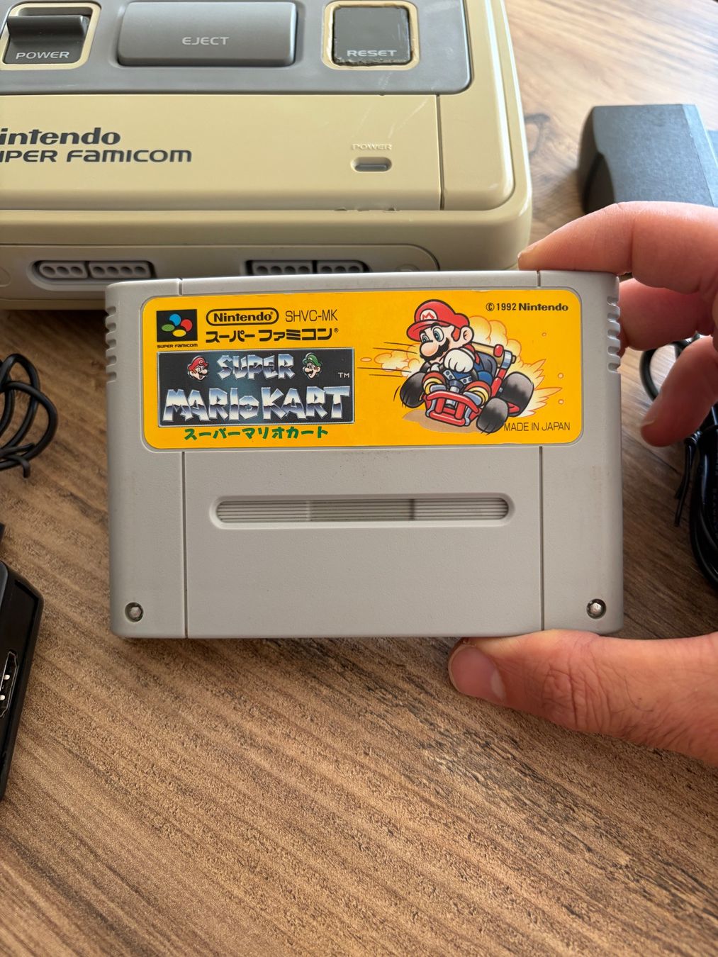 Nintendo Konsolen: Console Super Famicom avec Super Mario Kart – Gebraucht aus Froideville von vin_ynl9 1