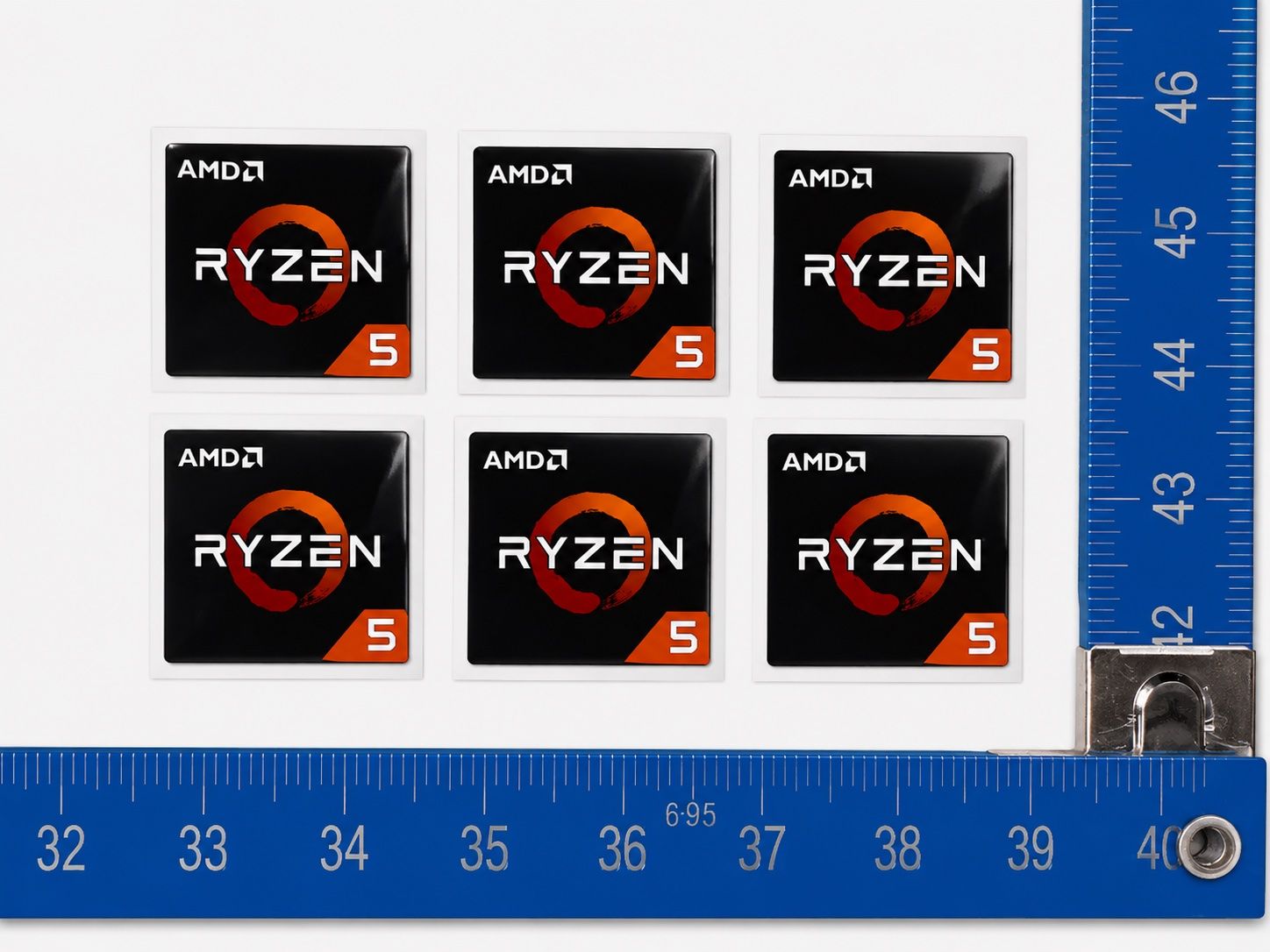 PC: AMD RYZEN 5 AUFKLEBER ¦ STICKER – Nuovo (secondo la descrizione) da Thalwil venduto da blackcircle